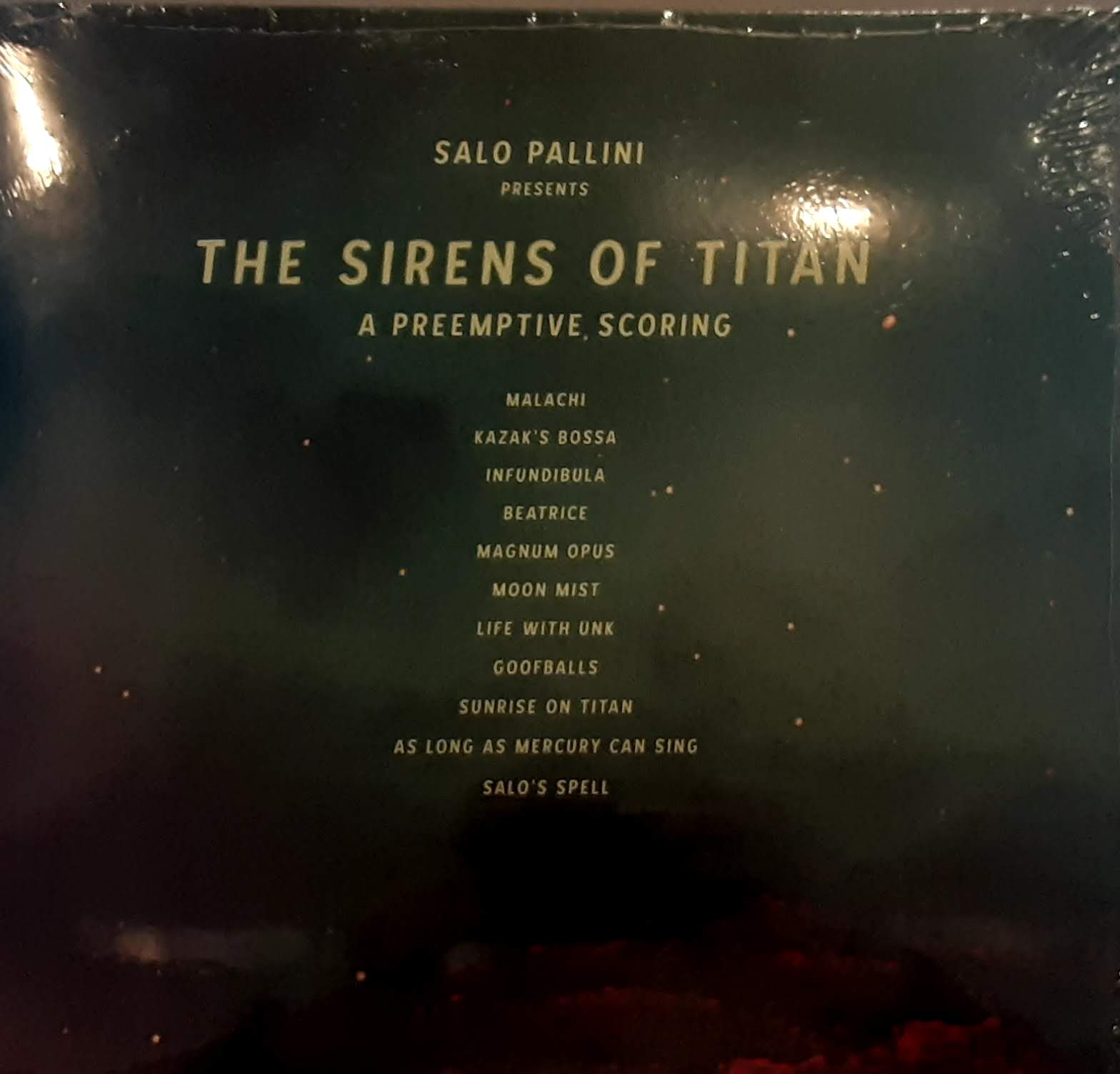 Salo Pallini The Sirens Of Titan (Vinyl) Kurt Vonnegut Museum * Library